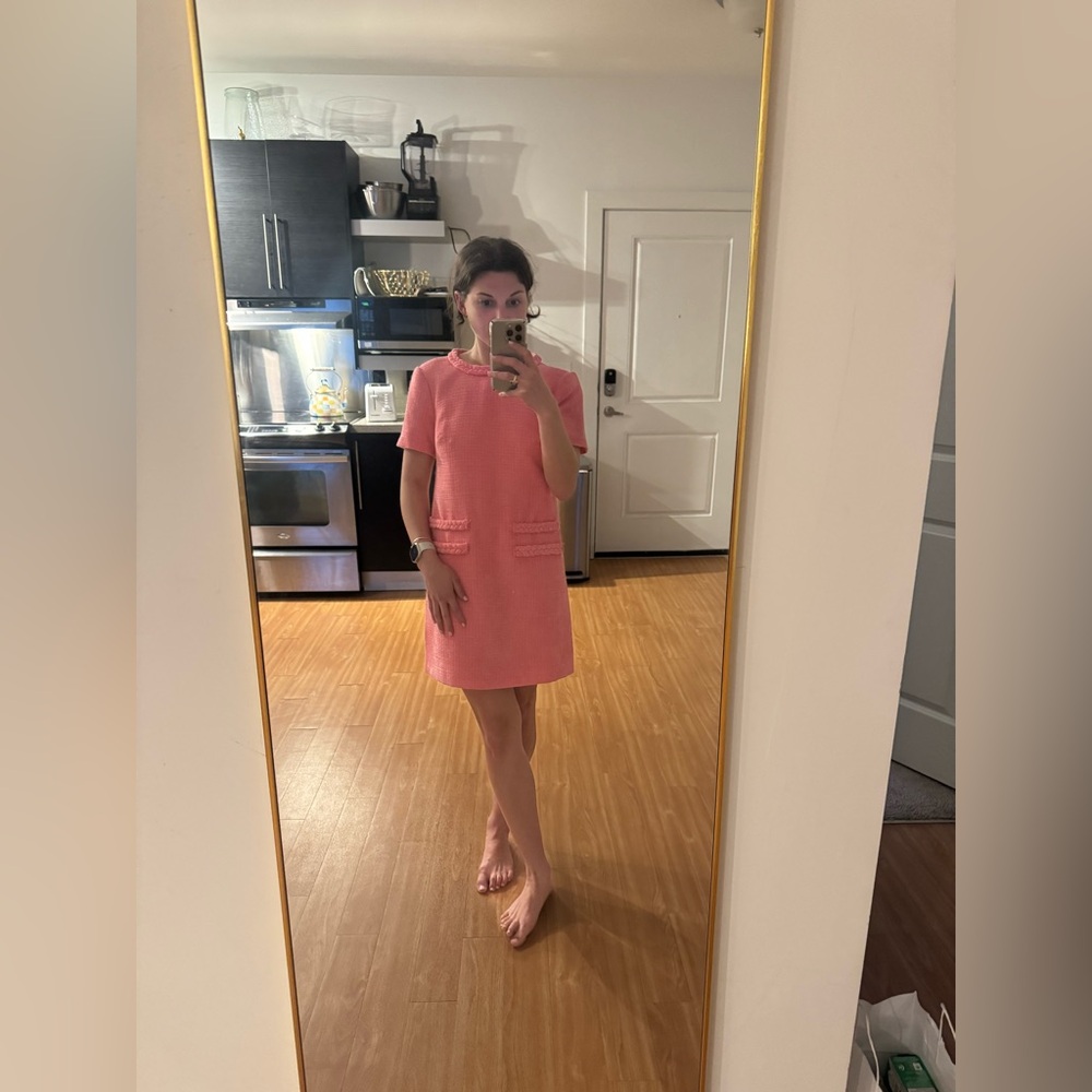 Eliza J Pink Mini Shift Dress